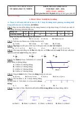 Đề thi Giữa kì 2 Toán 6 năm 2025-2026 trường THCS Bình Thắng (Vĩnh Long)
